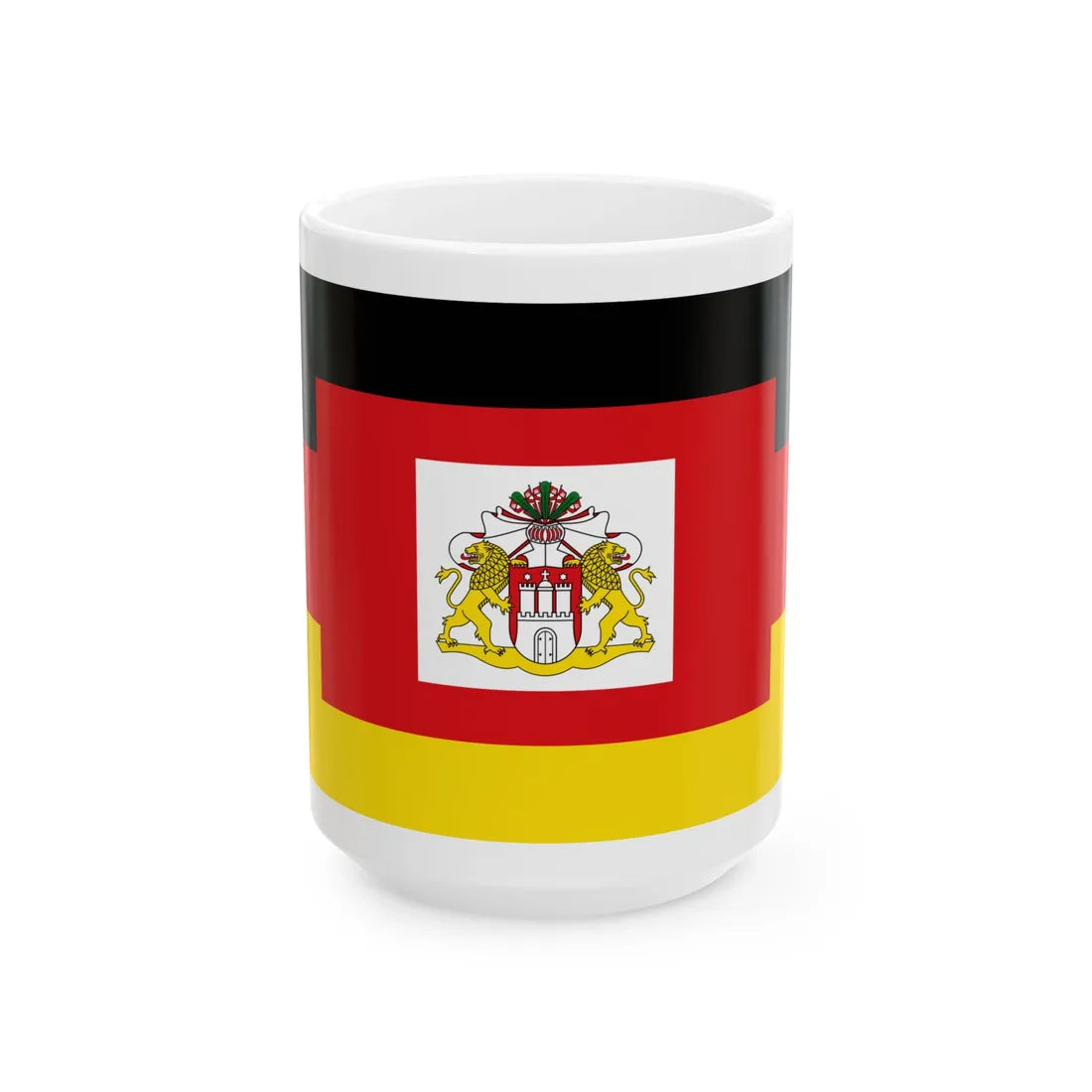 Stander Hamburg (Germany) White Coffee Mug 15oz - Go Mug Yourself
