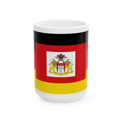 Stander Hamburg (Germany) White Coffee Mug 15oz - Go Mug Yourself