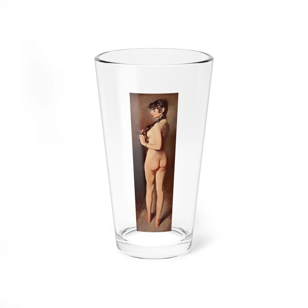 Standing Nude (Magazine Illustration) Pint Glass 16oz-16oz-Go Mug Yourself