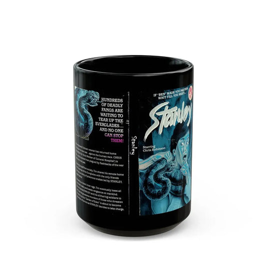 STANLEY (VHS COVER) - Black Coffee Mug 15oz - Go Mug Yourself