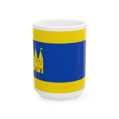 Staphorst vlag (Netherlands) White Coffee Mug 15oz - Go Mug Yourself