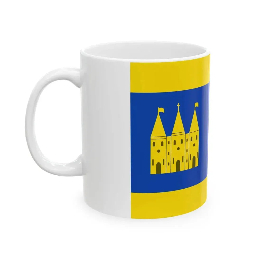 Staphorst vlag (Netherlands) White Coffee Mug - Go Mug Yourself