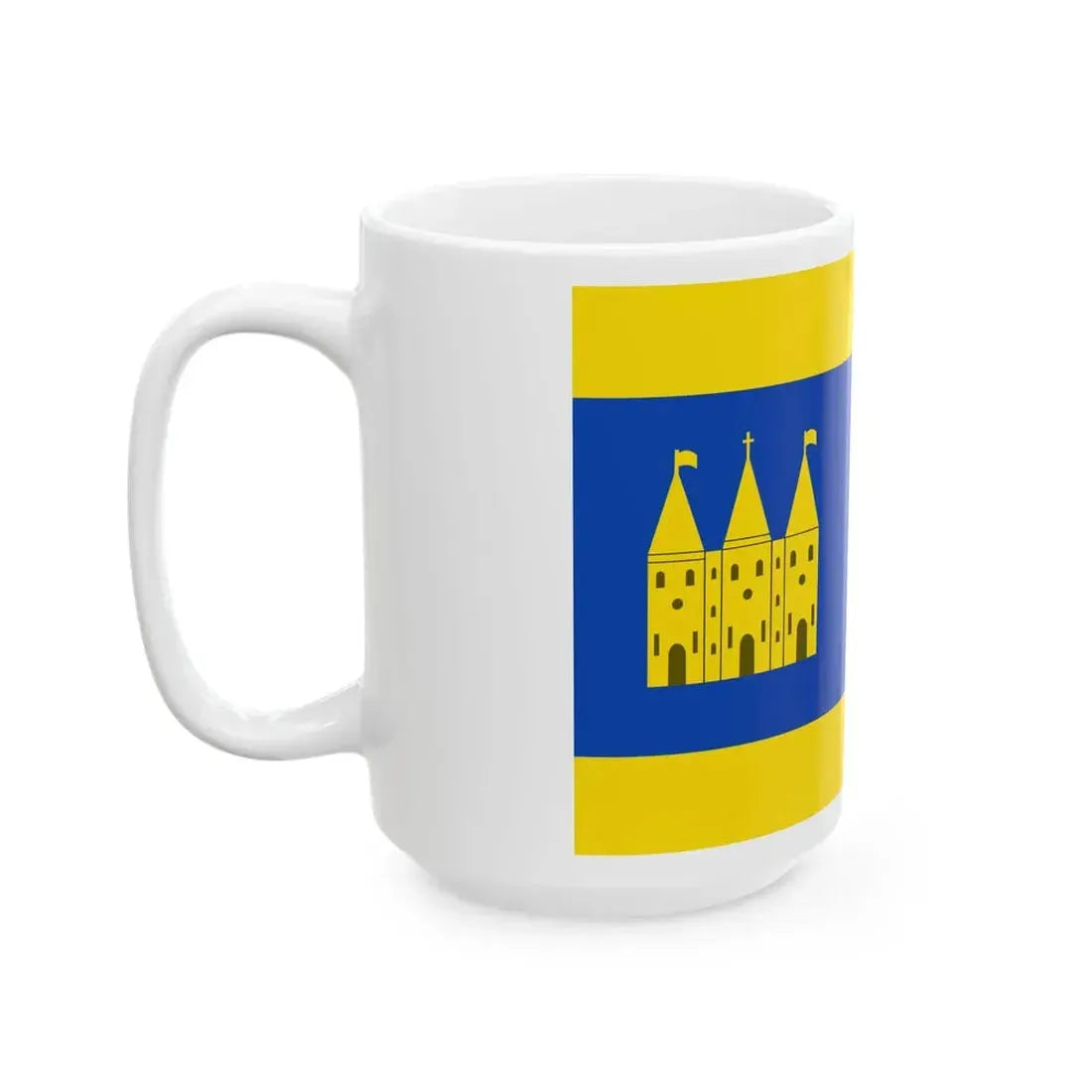 Staphorst vlag (Netherlands) White Coffee Mug - Go Mug Yourself