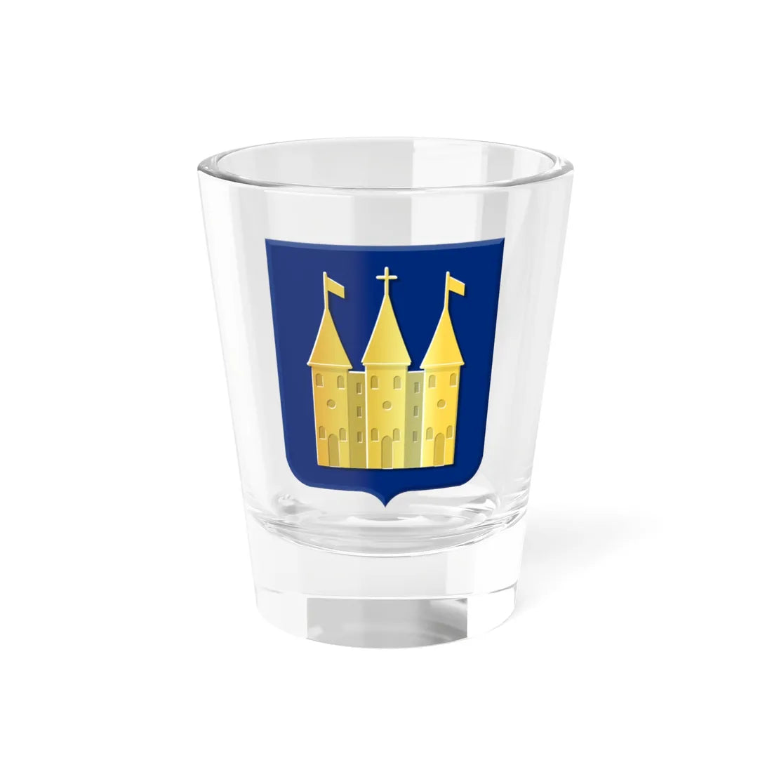 Staphorst wapen (Netherlands) (Coat of Arms) Shot Glass 1.5oz 1.5oz - Go Mug Yourself