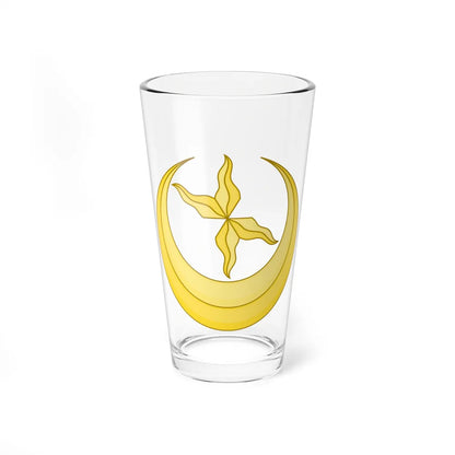 Star and Crescent Badge - Pint Glass 16oz-16oz-Go Mug Yourself