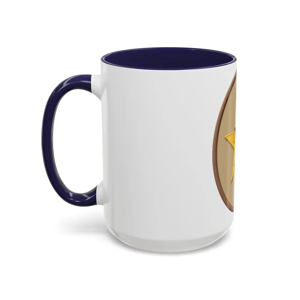 Star (Boy Scout Merit Badge) Accent Coffee Mug-Go Mug Yourself