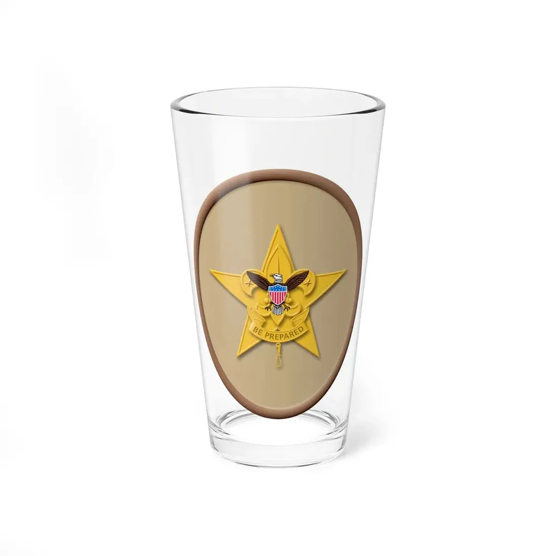 Star (Boy Scout Merit Badge) Pint Glass 16oz 16oz - Go Mug Yourself