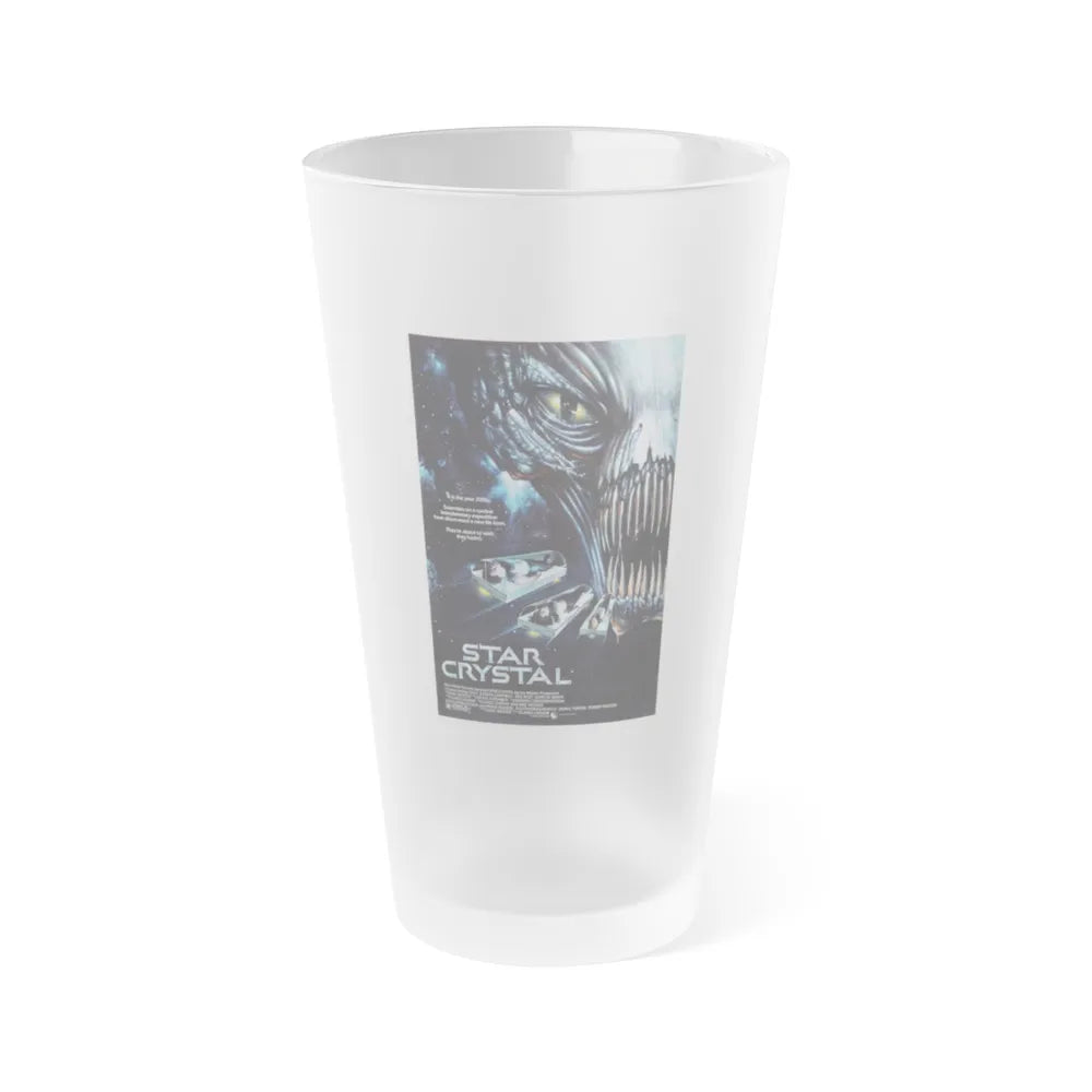 STAR CRYSTAL 1986 Movie Poster - Frosted Pint Glass 16oz-16oz-Frosted-Go Mug Yourself