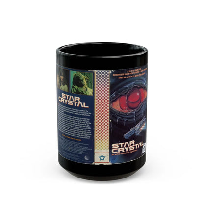 STAR CRYSTAL VERSION 2 (VHS COVER) - Black Coffee Mug-15oz-Go Mug Yourself