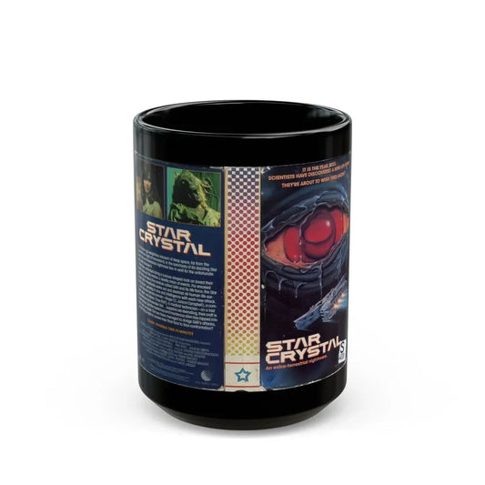 STAR CRYSTAL VERSION 2 (VHS COVER) - Black Coffee Mug 15oz - Go Mug Yourself