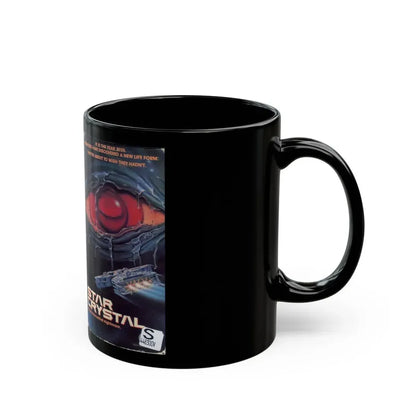 STAR CRYSTAL VERSION 2 (VHS COVER) - Black Coffee Mug - Go Mug Yourself