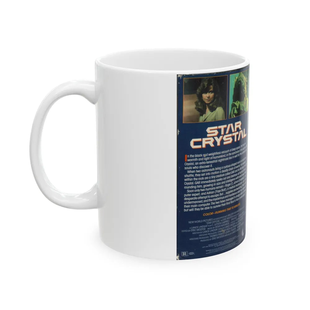 STAR CRYSTAL VERSION 2 (VHS COVER) - White Coffee Mug-Go Mug Yourself