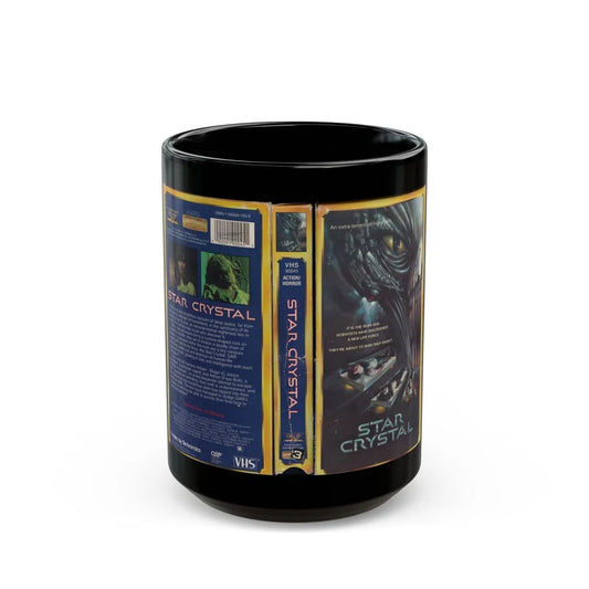 STAR CRYSTAL (VHS COVER) - Black Coffee Mug-15oz-Go Mug Yourself