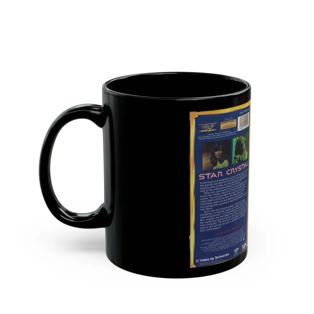 STAR CRYSTAL (VHS COVER) - Black Coffee Mug-Go Mug Yourself