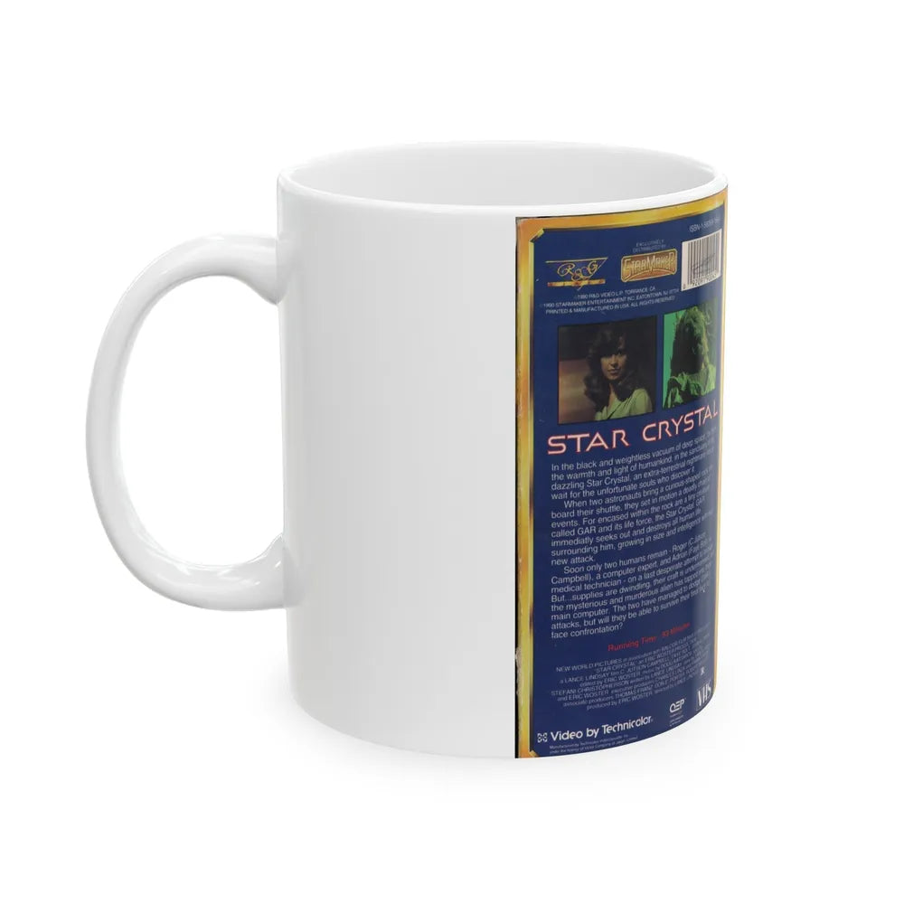 STAR CRYSTAL (VHS COVER) - White Coffee Mug-Go Mug Yourself