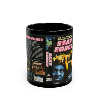 STAR FORCE (VHS COVER) - Black Coffee Mug-11oz-Go Mug Yourself