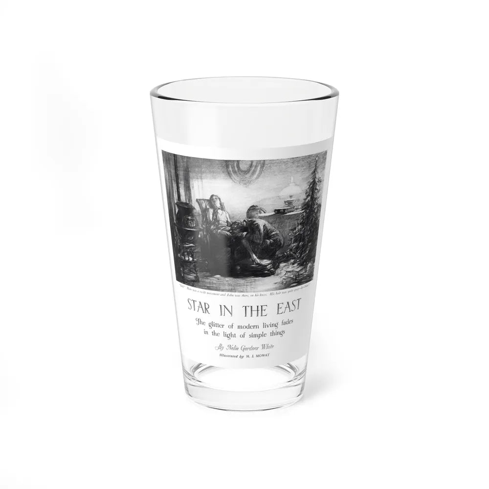 Star In The East (1), McCall's magazine, December 1929 (Magazine Illustration) Pint Glass 16oz-16oz-Go Mug Yourself