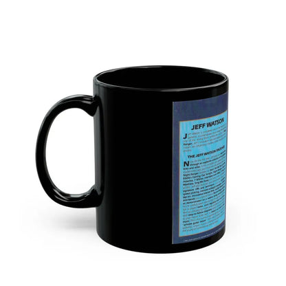 STAR LICKS MASTER SERIES JEFF WATSON (VHS COVER) - Black Coffee Mug - Go Mug Yourself