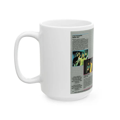STAR TREK A TASTE OF ARMAGEDDON (VHS COVER) - White Coffee Mug - Go Mug Yourself