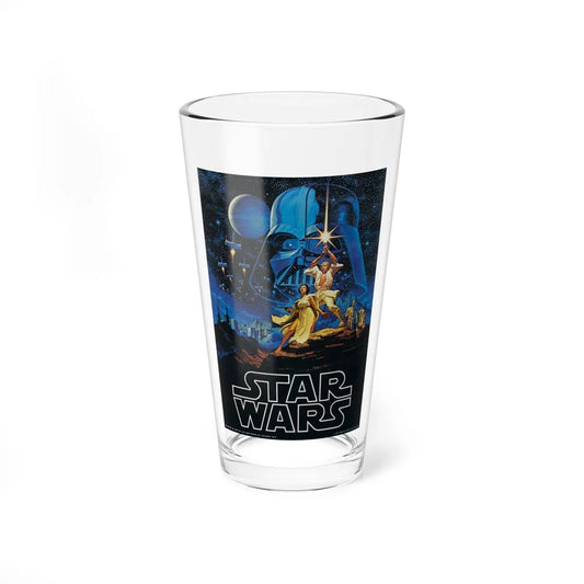 STAR WARS (2) 1977 Movie Poster - Pint Glass 16oz-16oz-Go Mug Yourself