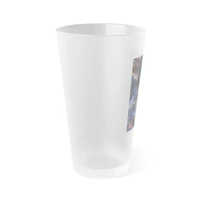 STAR WARS 20TH ANNIVERSARY COLLAGE 1977 Movie Poster - Frosted Pint Glass 16oz - Go Mug Yourself