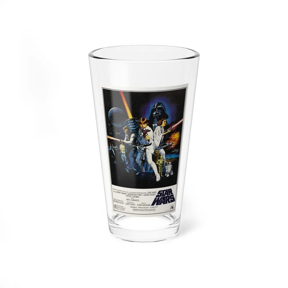 STAR WARS (3) 1977 Movie Poster - Pint Glass 16oz-16oz-Go Mug Yourself