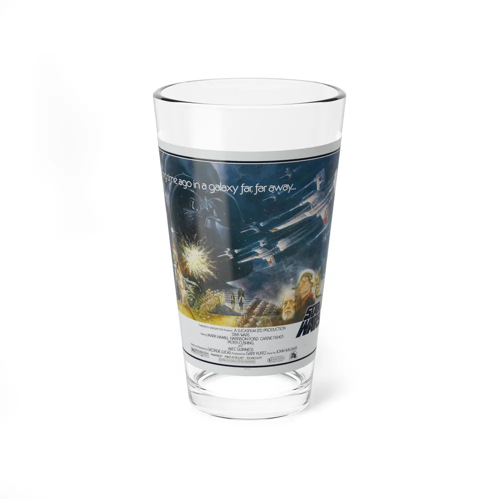 STAR WARS (5) 1977 Movie Poster - Pint Glass 16oz-16oz-Go Mug Yourself