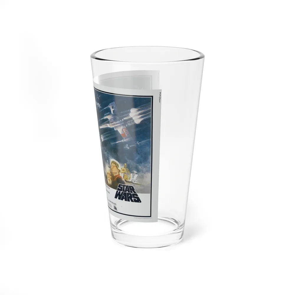 STAR WARS (5) 1977 Movie Poster - Pint Glass 16oz-Go Mug Yourself