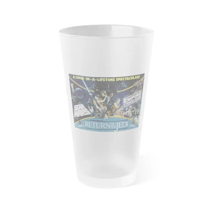 STAR WARS (ALL 3 IN 1 PROGRAM) 1977 Movie Poster - Frosted Pint Glass 16oz Default Title - Go Mug Yourself