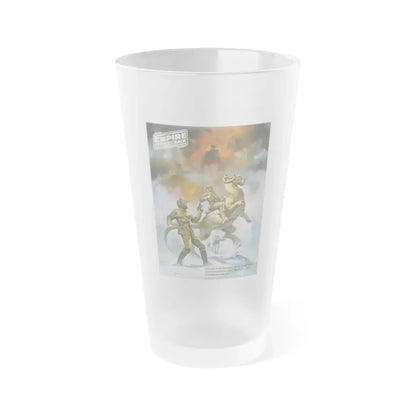STAR WARS EMPIRE STRIKES BACK COCA COLA PROMO 1980 Movie Poster - Frosted Pint Glass 16oz Default Title - Go Mug Yourself
