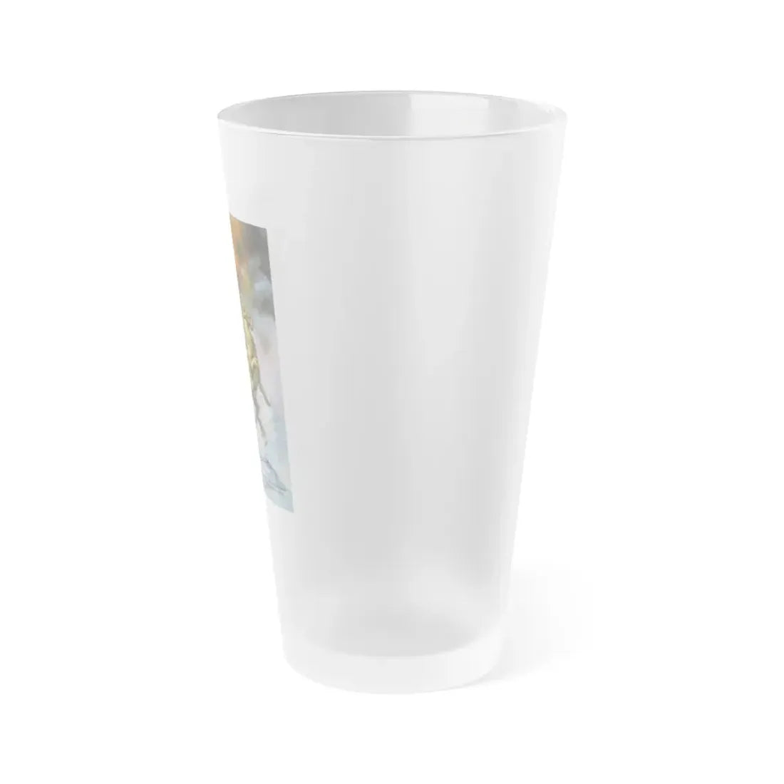 STAR WARS EMPIRE STRIKES BACK COCA COLA PROMO 1980 Movie Poster - Frosted Pint Glass 16oz - Go Mug Yourself