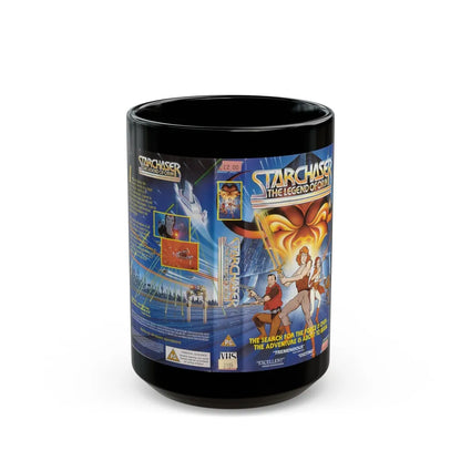 STARCHASER THE LEGEND OF ORIN (VHS COVER) - Black Coffee Mug-15oz-Go Mug Yourself