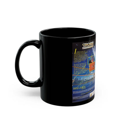 STARCHASER THE LEGEND OF ORIN (VHS COVER) - Black Coffee Mug-Go Mug Yourself