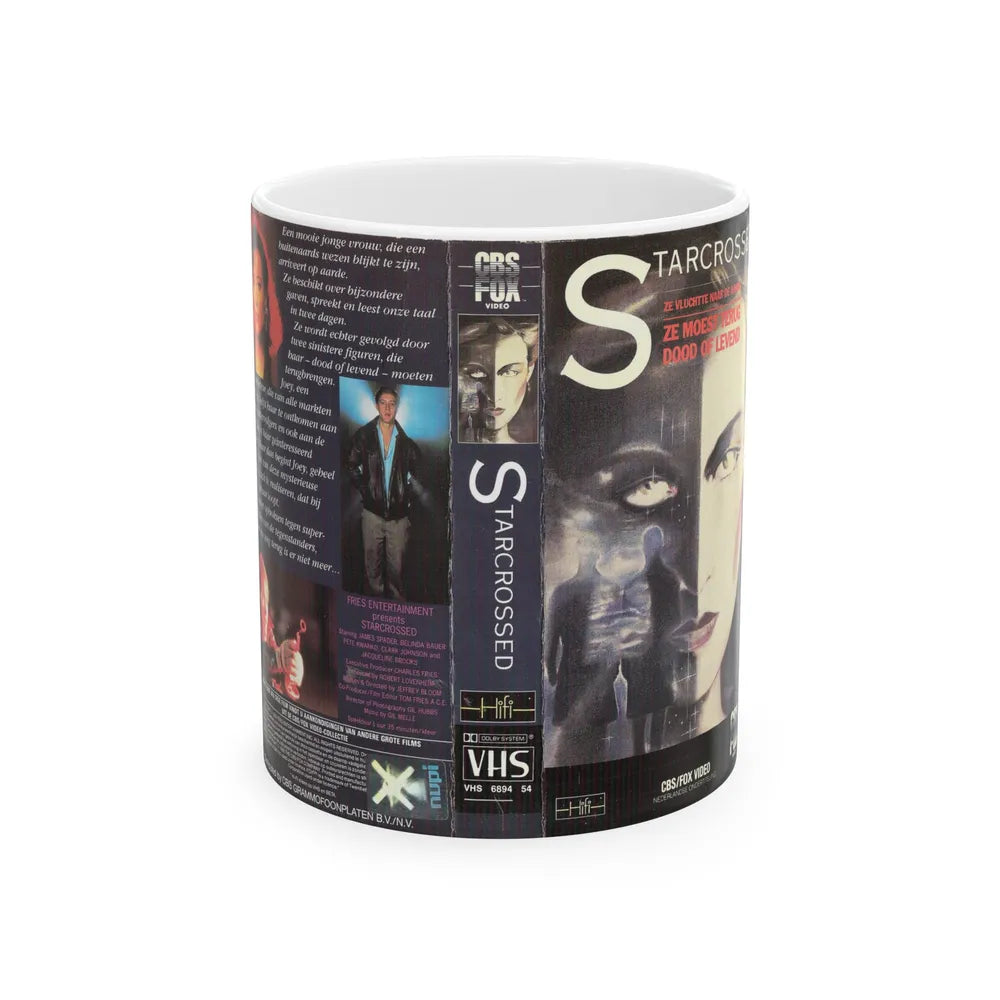 STARCROSSED (VHS COVER) - White Coffee Mug-11oz-Go Mug Yourself