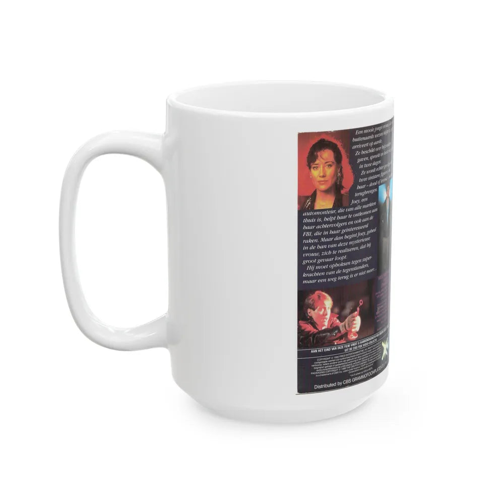 STARCROSSED (VHS COVER) - White Coffee Mug-Go Mug Yourself