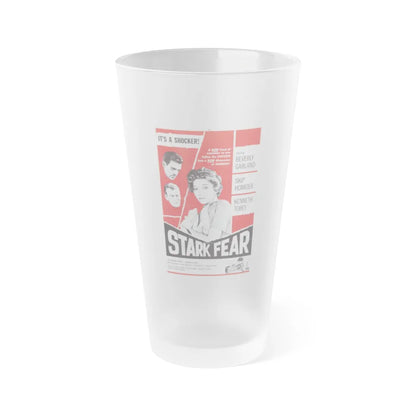 STARK FEAR 1962 Movie Poster - Frosted Pint Glass 16oz-Go Mug Yourself