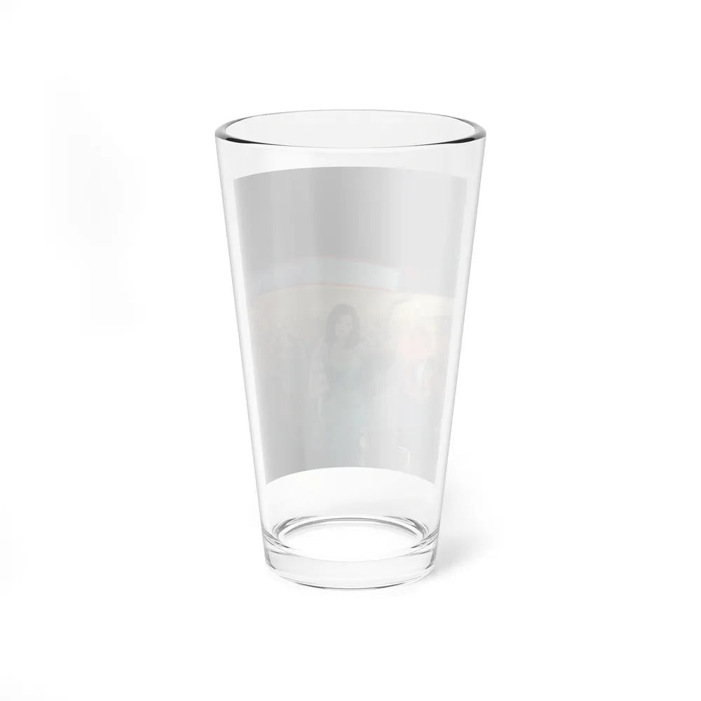 Starlet by Car in Front of Theater, story illustration (Magazine Illustration) Pint Glass 16oz - Go Mug Yourself