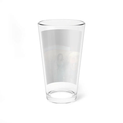Starlet by Car in Front of Theater, story illustration (Magazine Illustration) Pint Glass 16oz - Go Mug Yourself