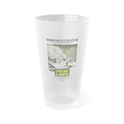 STARLIGHT SLAUGHTER (EATEN ALIVE) 1977 Movie Poster - Frosted Pint Glass 16oz 16oz Frosted - Go Mug Yourself