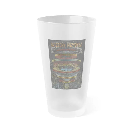 STARMAN (POLISH) 1984 Movie Poster - Frosted Pint Glass 16oz 16oz Frosted - Go Mug Yourself