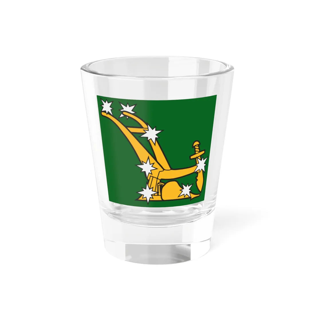 Starry Plough flag 1914 (Ireland) Shot Glass 1.5oz 1.5oz - Go Mug Yourself
