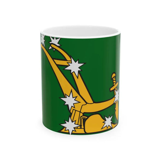 Starry Plough flag 1914 (Ireland) White Coffee Mug 11oz - Go Mug Yourself