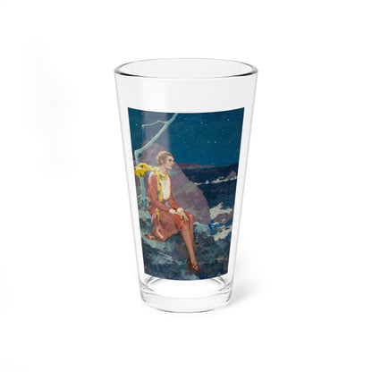 Stars for Sale (Magazine Illustration) Pint Glass 16oz-16oz-Go Mug Yourself