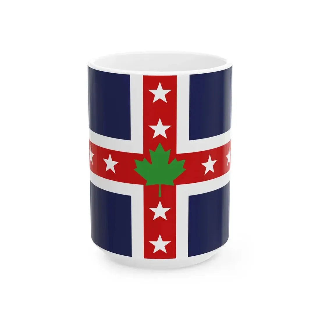 Stars  Leaf Proposal 1964 (Canada) White Coffee Mug 15oz - Go Mug Yourself