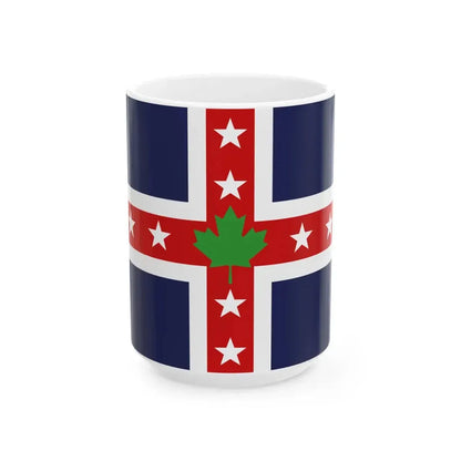 Stars  Leaf Proposal 1964 (Canada) White Coffee Mug 15oz - Go Mug Yourself