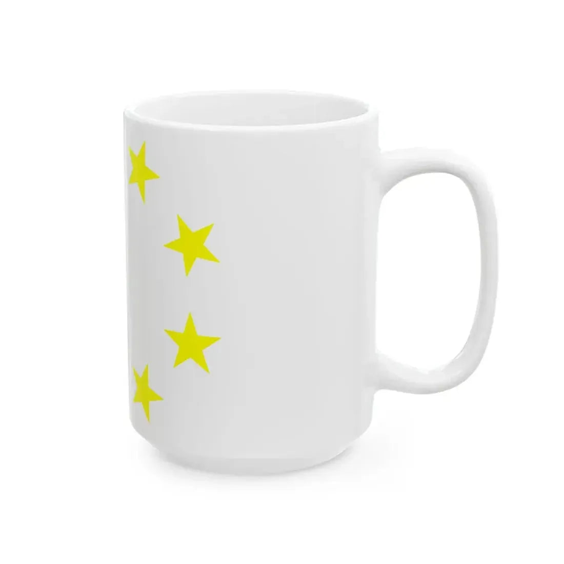 Stars of China (China) White Coffee Mug - Go Mug Yourself