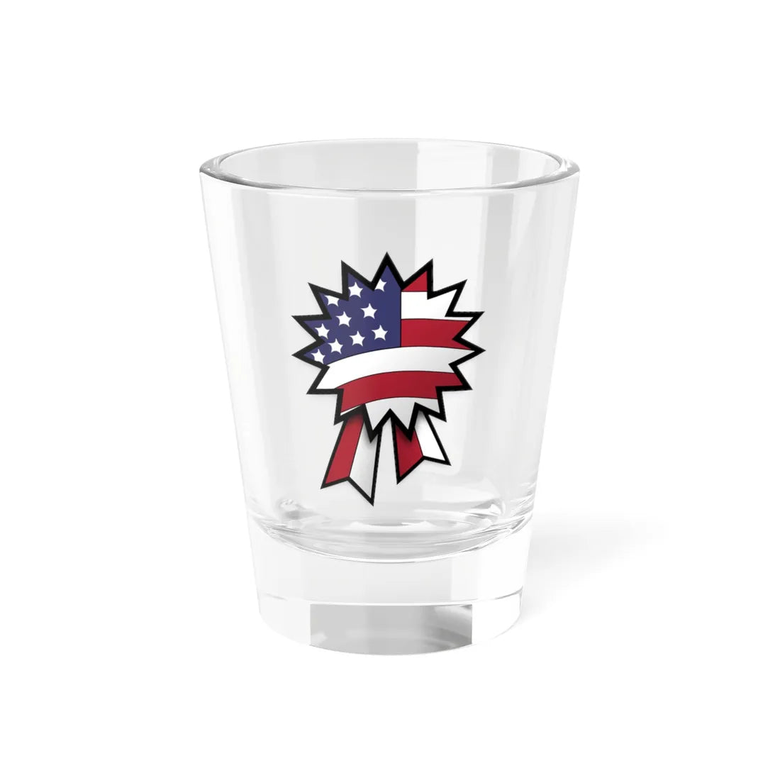 StarsNStripes Rosett (United States) Shot Glass 1.5oz 1.5oz - Go Mug Yourself