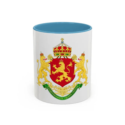 State Achievement of Bulgaria 1908-1946 - Accent Coffee Mug 11oz Light Blue - Go Mug Yourself