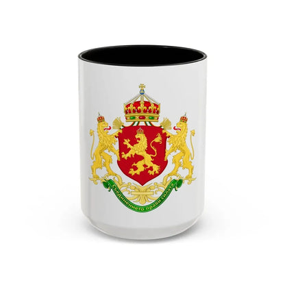 State Achievement of Bulgaria 1908-1946 - Accent Coffee Mug 15oz Black - Go Mug Yourself