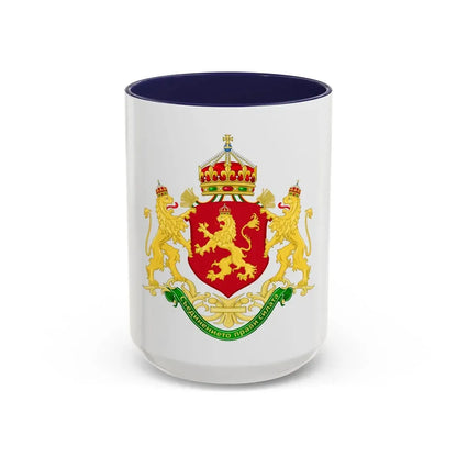 State Achievement of Bulgaria 1908-1946 - Accent Coffee Mug 15oz Navy - Go Mug Yourself